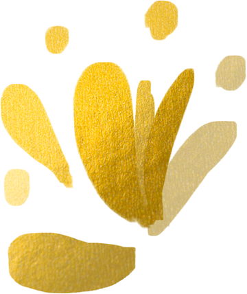 Golden Abstract Shapes